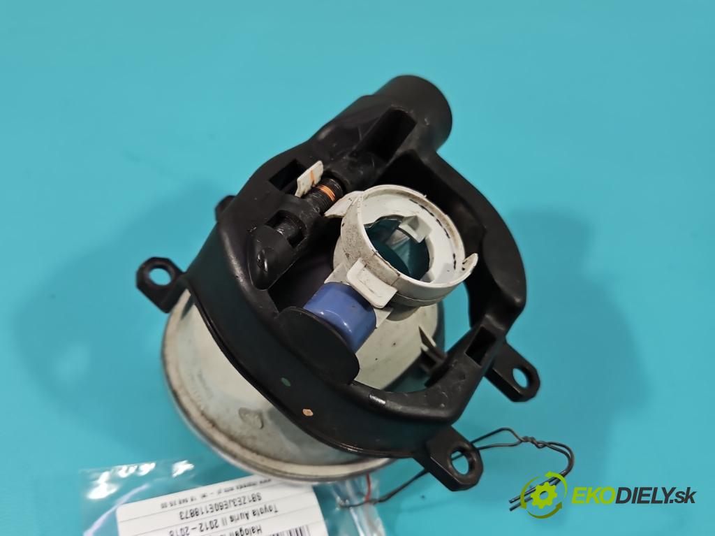 Toyota Auris II 2012-2018 1.6 16V 132  HP manual 97 kW 1598 cm3 5- Halogen ľavý 81220-02110 (Kľučka dverí ostatné)