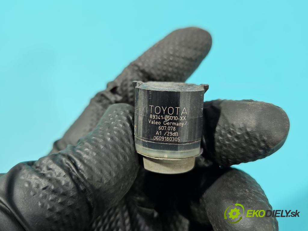 Toyota Auris II 2012-2018 1.6 16V 132  HP manual 97 kW 1598 cm3 5- snímač parkovaní: 89341-05010-XX