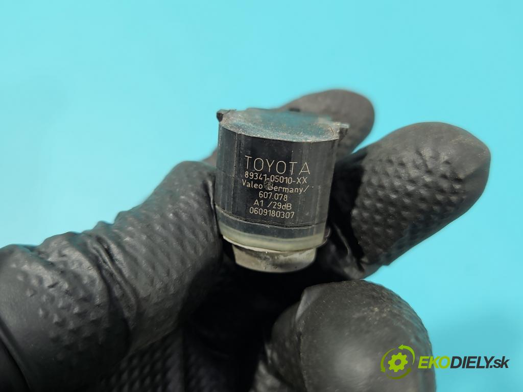 Toyota Auris II 2012-2018 1.6 16V 132  HP manual 97 kW 1598 cm3 5- snímač parkovaní: 89341-05010-XX