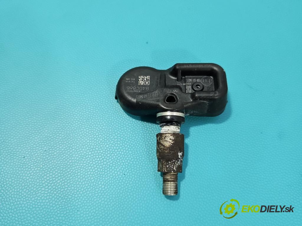 Toyota Auris II 2012-2018 1.6 16V 132 hp manual 97 kW 1598 cm3 5- snímač tlaku pneumatika E1110R-035437 (Snímač tlaku v pneumatice)