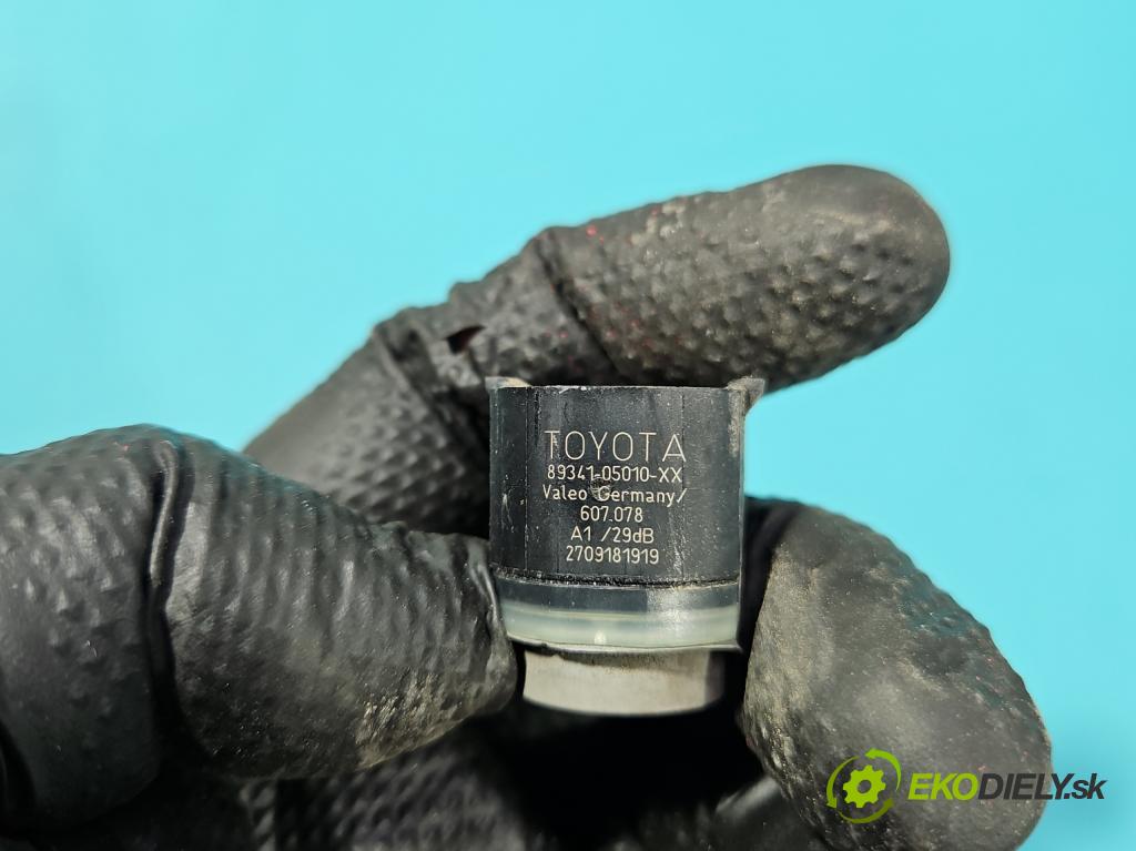 Toyota Auris II 2012-2018 1.6 16V 132  HP manual 97 kW 1598 cm3 5- snímač parkovaní: 89341-05010-XX