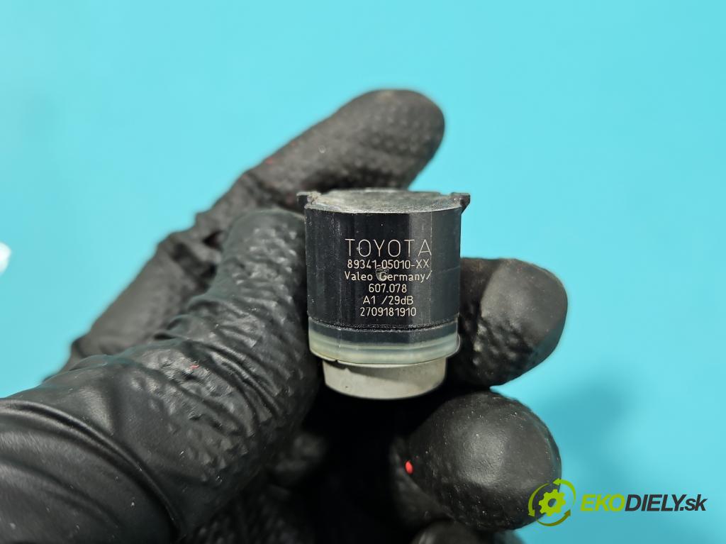 Toyota Auris II 2012-2018 1.6 16V 132  HP manual 97 kW 1598 cm3 5- snímač parkovaní: 89341-05010-XX