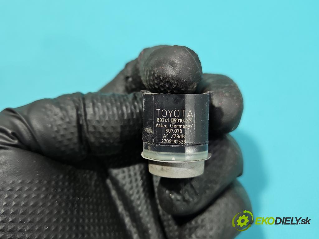 Toyota Auris II 2012-2018 1.6 16V 132  HP manual 97 kW 1598 cm3 5- snímač parkovaní: 89341-05010-XX