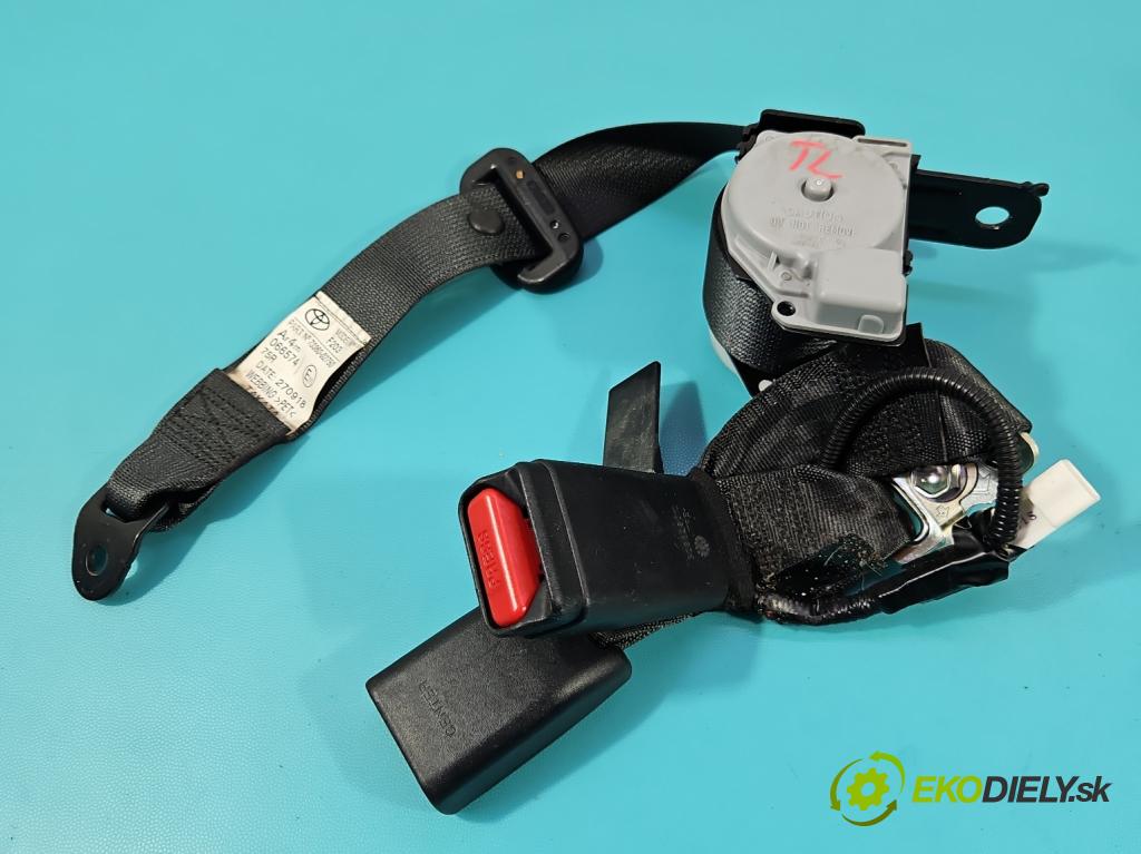 Toyota Auris II 2012-2018 1.6 16V 132  HP manual 97 kW 1598 cm3 5- pas bezpečnosť: zadné ľavý 73360-02750