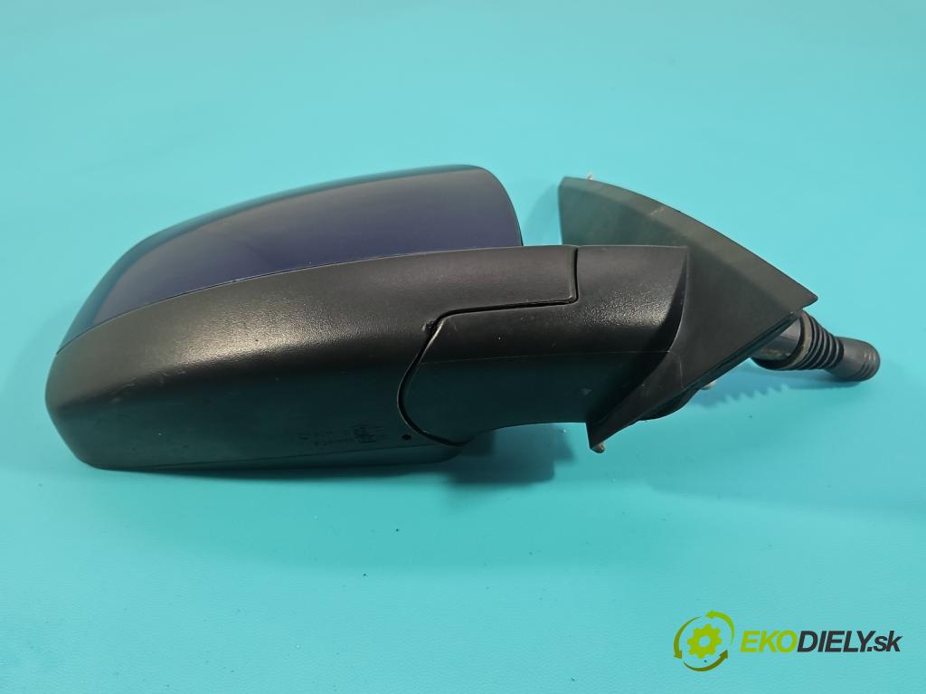 Opel Meriva A 2002-2010 1.6 16V 101 HP manual 74 kW 1598 cm3 5- zrkadlo pravé  (Kľučka dverí ostatné)