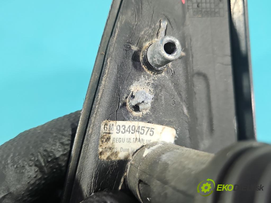 Opel Meriva A 2002-2010 1.6 16V 101 HP manual 74 kW 1598 cm3 5- zrkadlo pravé  (Kľučka dverí ostatné)