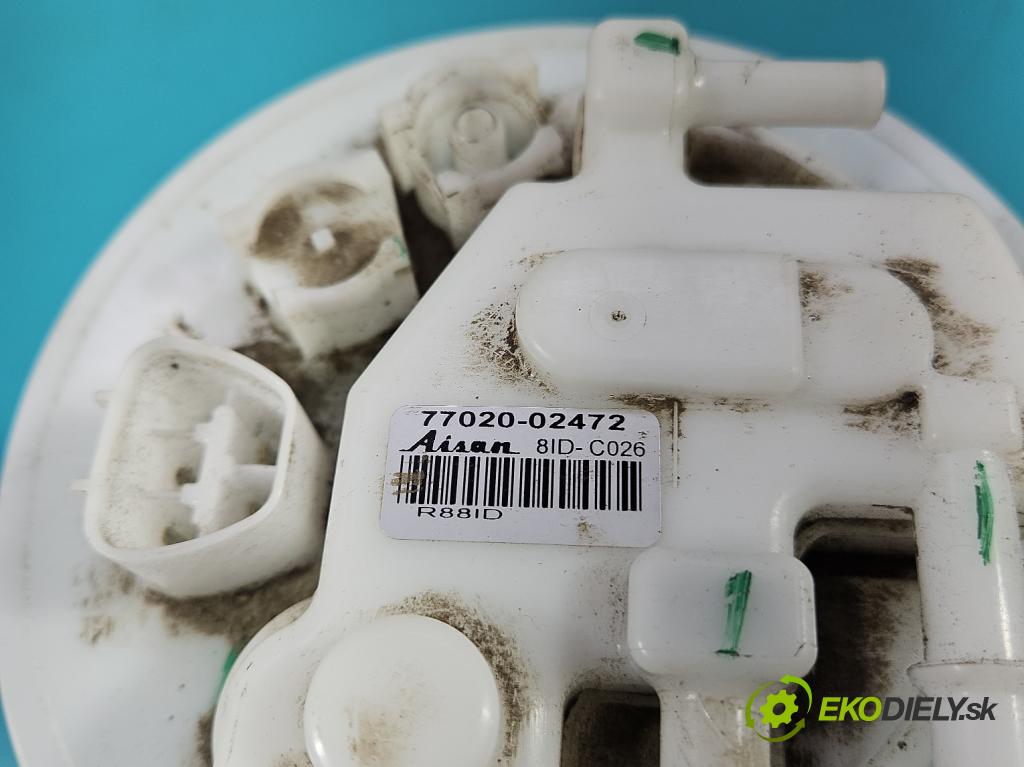 Toyota Auris II 2012-2018 1.6 16V 132  HP manual 97 kW 1598 cm3 5- čerpadlo palivo 77020-02472