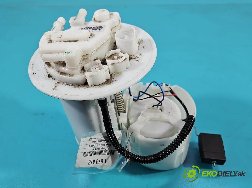 Toyota Auris II 2012-2018 1.6 16V 132 hp manual 97 kW 1598 cm3 5- čerpadlo paliva 77020-02472