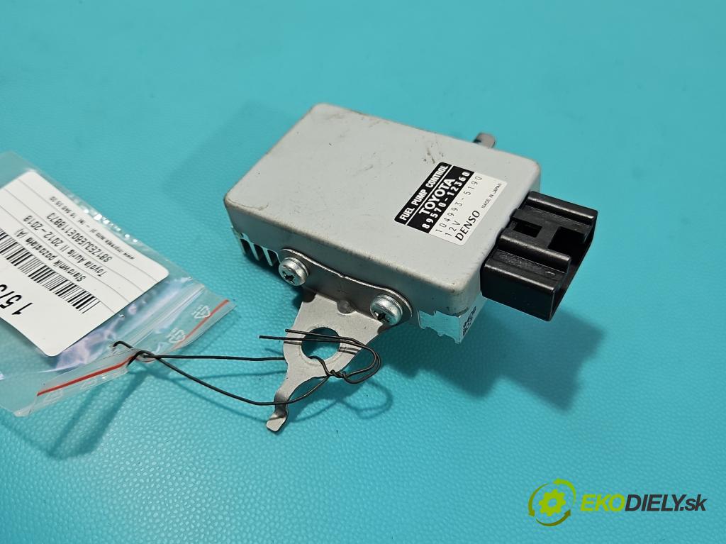 Toyota Auris II 2012-2018 1.6 16V 132  HP manual 97 kW 1598 cm3 5- riadiaca jednotka ostatné 89570-12360