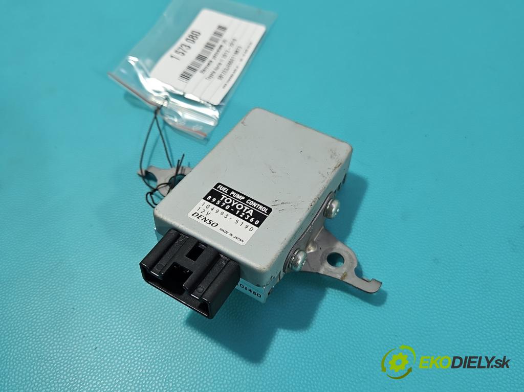 Toyota Auris II 2012-2018 1.6 16V 132 hp manual 97 kW 1598 cm3 5- řídící jednotka 89570-12360