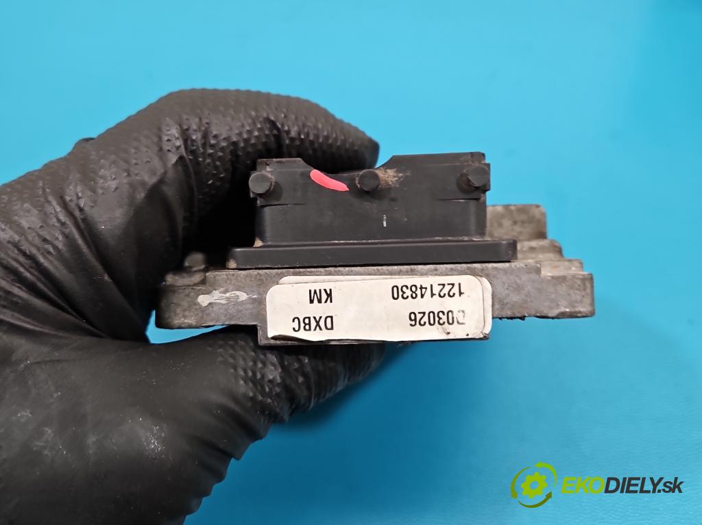 Opel Meriva A 2002-2010 1.6 16V 101 HP manual 74 kW 1598 cm3 5- riadiaca jednotka motora 12214830