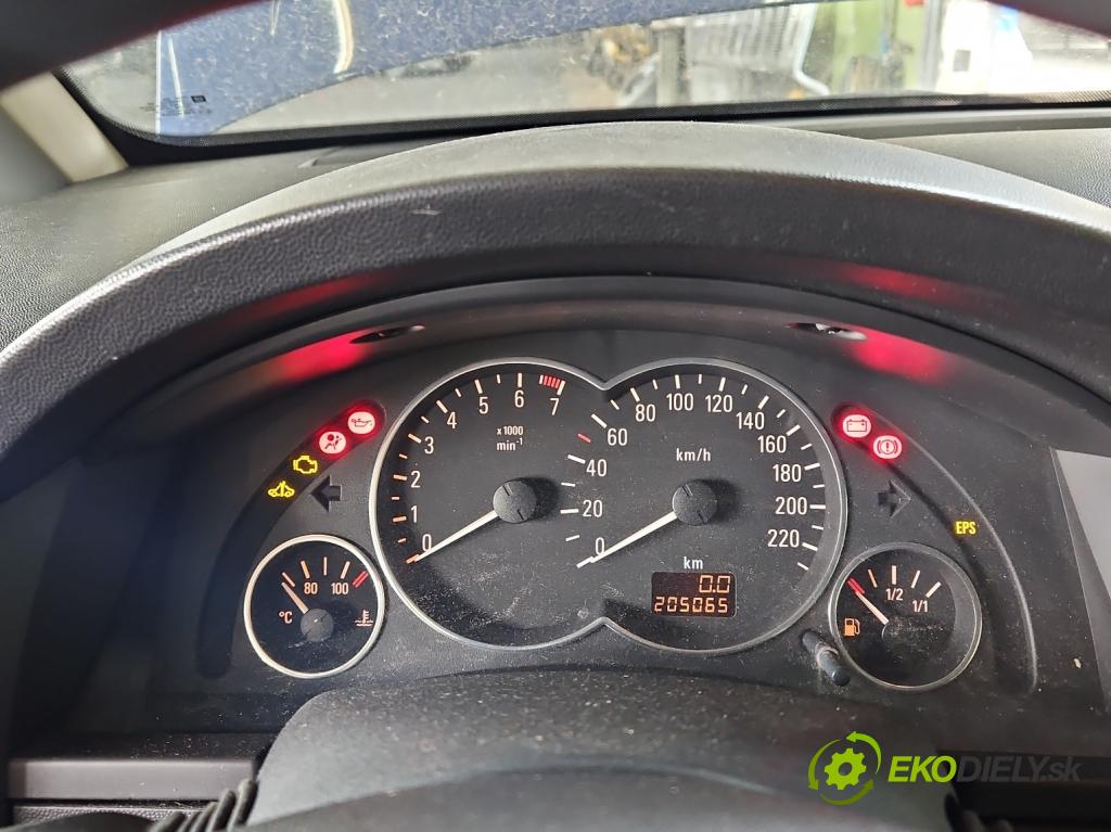 Opel Meriva A 2002-2010 1.6 16V 101 HP manual 74 kW 1598 cm3 5- riadiaca jednotka motora 12214830