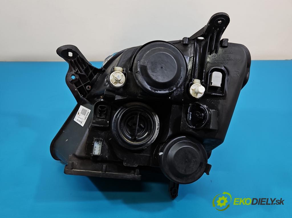 Opel Meriva A 2002-2010 1.6 16V 101 HP manual 74 kW 1598 cm3 5- Reflektor: pravý 93321053 (Svetlo predné pravé)