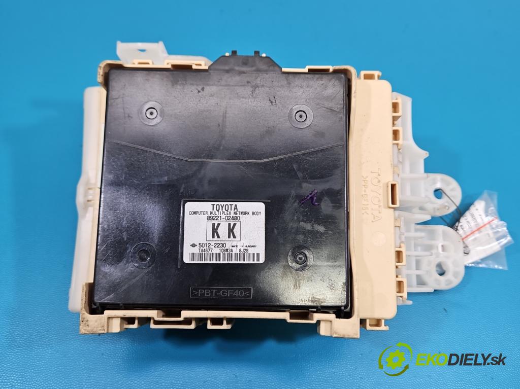 Toyota Auris II 2012-2018 1.6 16V 132  HP manual 97 kW 1598 cm3 5- riadiaca jednotka ostatné 89221-02480
