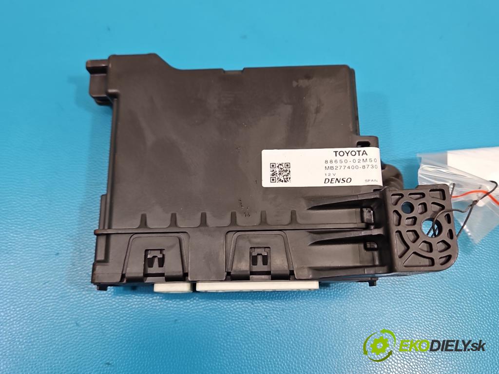 Toyota Auris II 2012-2018 1.6 16V 132  HP manual 97 kW 1598 cm3 5- riadiaca jednotka ostatné 88650-02M50