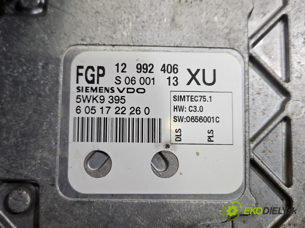 Opel Astra III 2004-2014 1.8 16V 140 HP manual 103 kW 1796 cm3 2- riadiaca jednotka motora 12992406