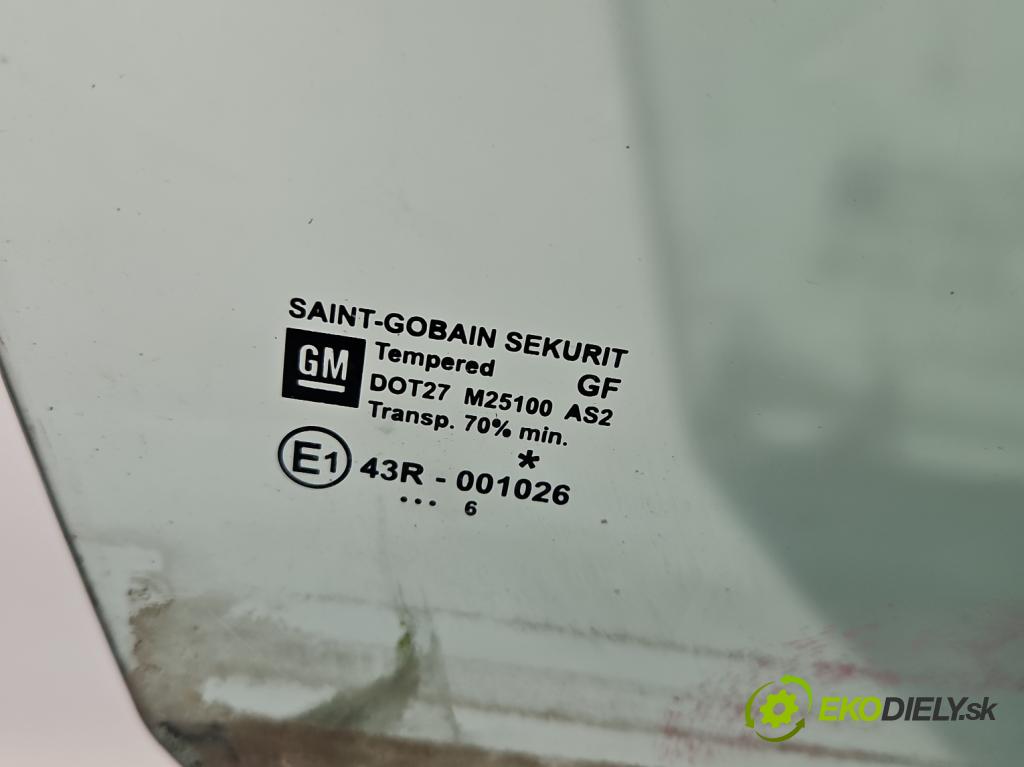 Opel Astra III 2004-2014 1.8 16V 140 HP manual 103 kW 1796 cm3 2- sklo dvere predné pravé
