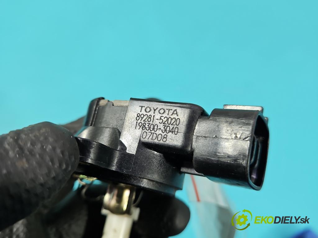 Toyota Yaris I 1999-2005 1.4 D4D 75 HP manual 55 kW 1364 cm3 5- pedal plyn potenciometr: 89281-52020