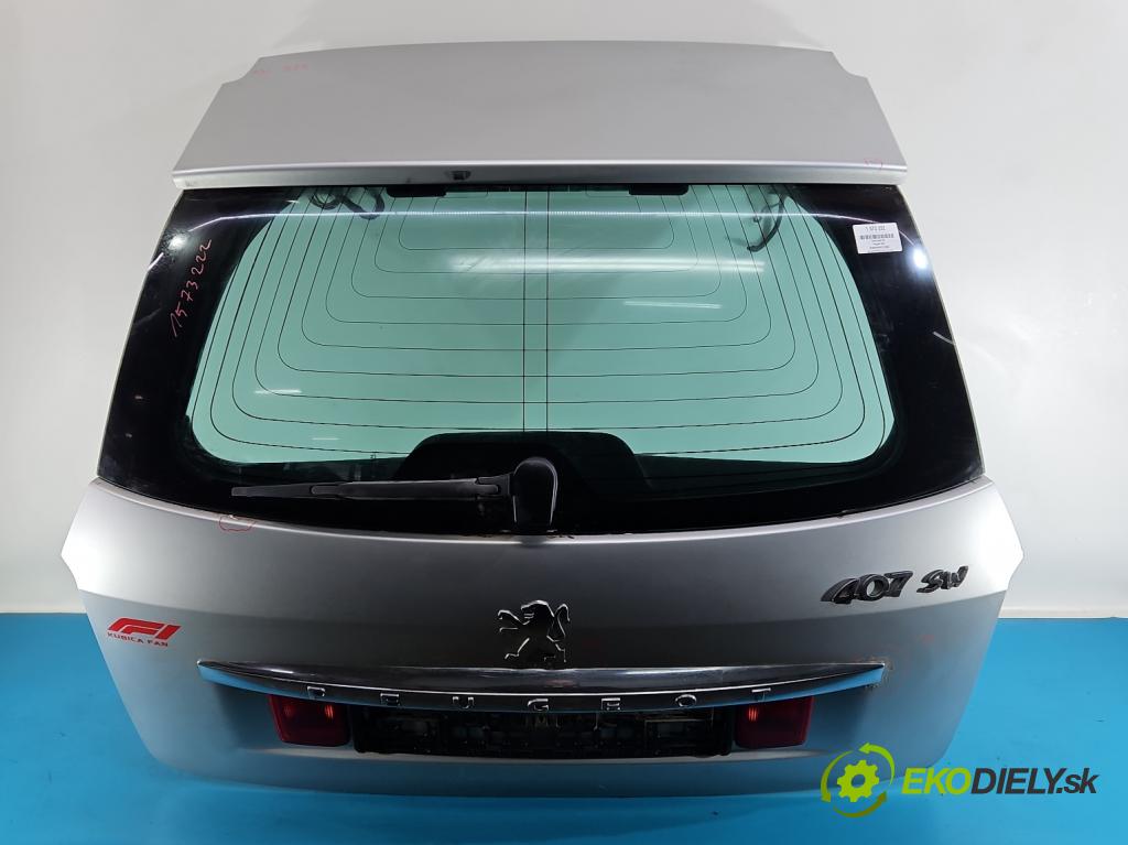 Peugeot 407 2.0 hdi 136 HP manual 100 kW 1997 cm3 5- zadna kufor  (Kapota zadná (kufor))