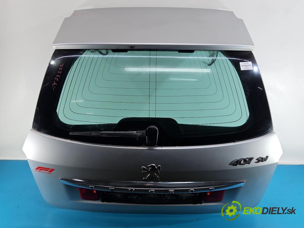 Peugeot 407 2.0 hdi 136 HP manual 100 kW 1997 cm3 5- zadna kufor  (Kapota zadná (kufor))