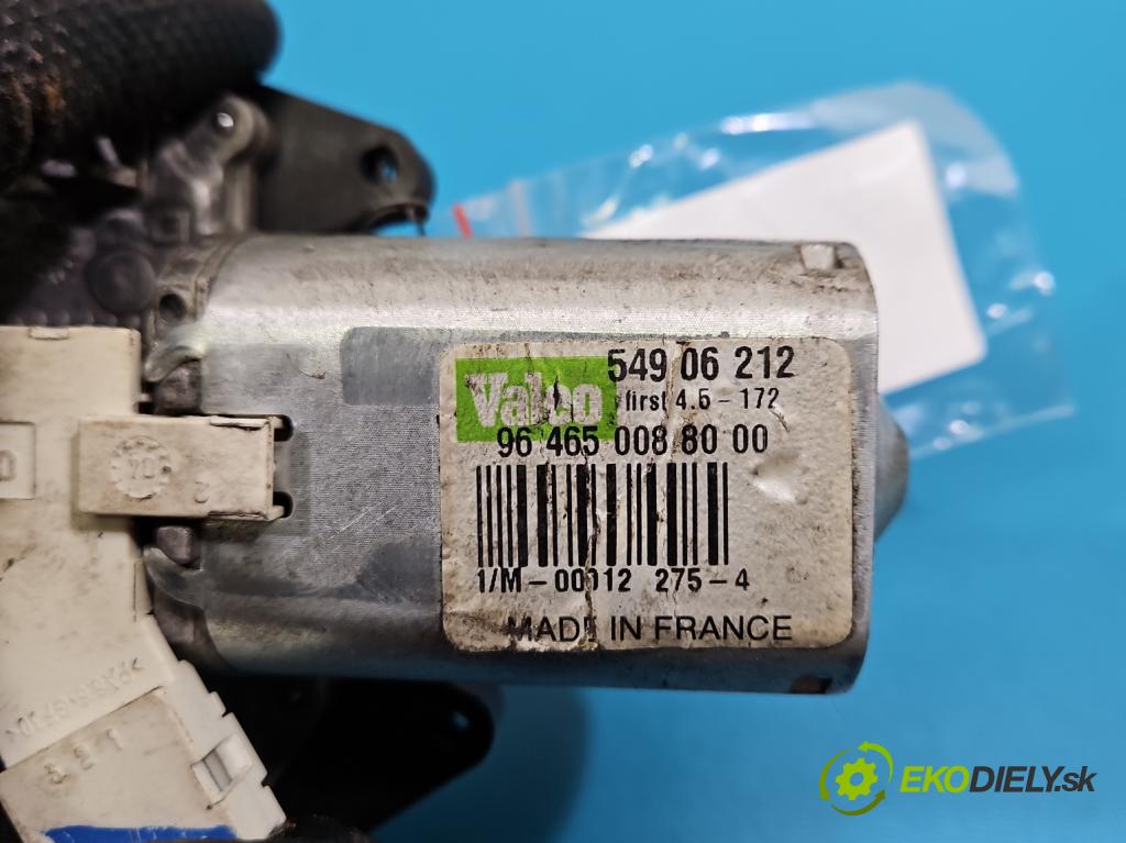 Peugeot 407 2.0 hdi 136 HP manual 100 kW 1997 cm3 5- motor stieračov zadné 9646500880