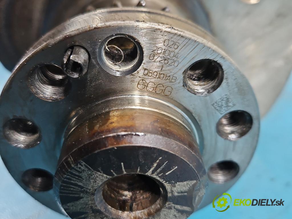 Audi A4 B7 2004-2008 3.0 tdi BKN: 204 HP automatic 150 kW 2967 cm3 5- Hřídel: kľukový 059101AB (Blok motora ostatné)