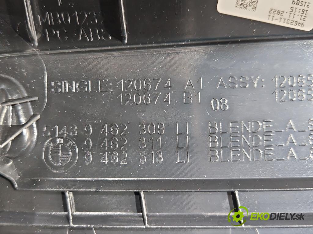 Bmw iX1 U11 0.0 elektrický: 272 hp automatic 200 kW 1 cm3 5- kryt plastová 9462309