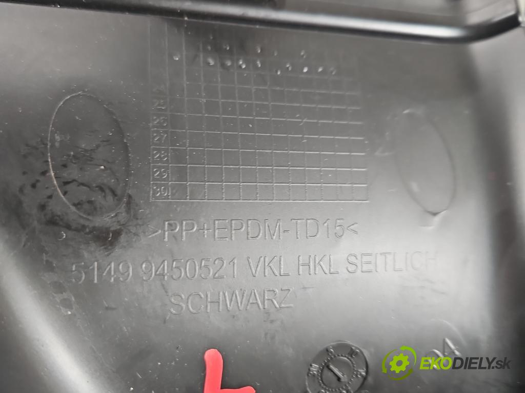 Bmw iX1 U11 0.0 elektrický: 272 hp automatic 200 kW 1 cm3 5- kryt plastová 36173588