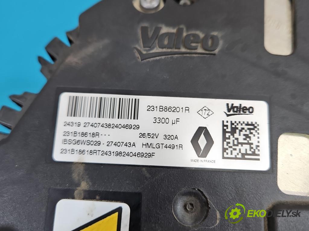 Dacia Duster III 24- 1.2 131 hp manual 96 kW 1199 cm3 5- Alternator 231B18618R (Alternátor)