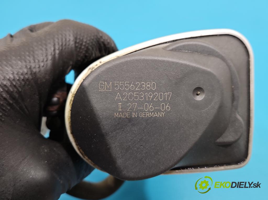 Opel Astra III 2004-2014 1.8 16V 140 HP manual 103 kW 1796 cm3 2- klapka 55562380 (Škrtiaca klapka)
