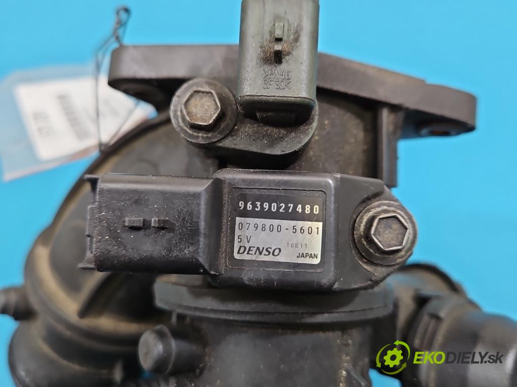 Peugeot 407 2.0 hdi 136 HP manual 100 kW 1997 cm3 5- klapka 9684269380 (Škrtiaca klapka)