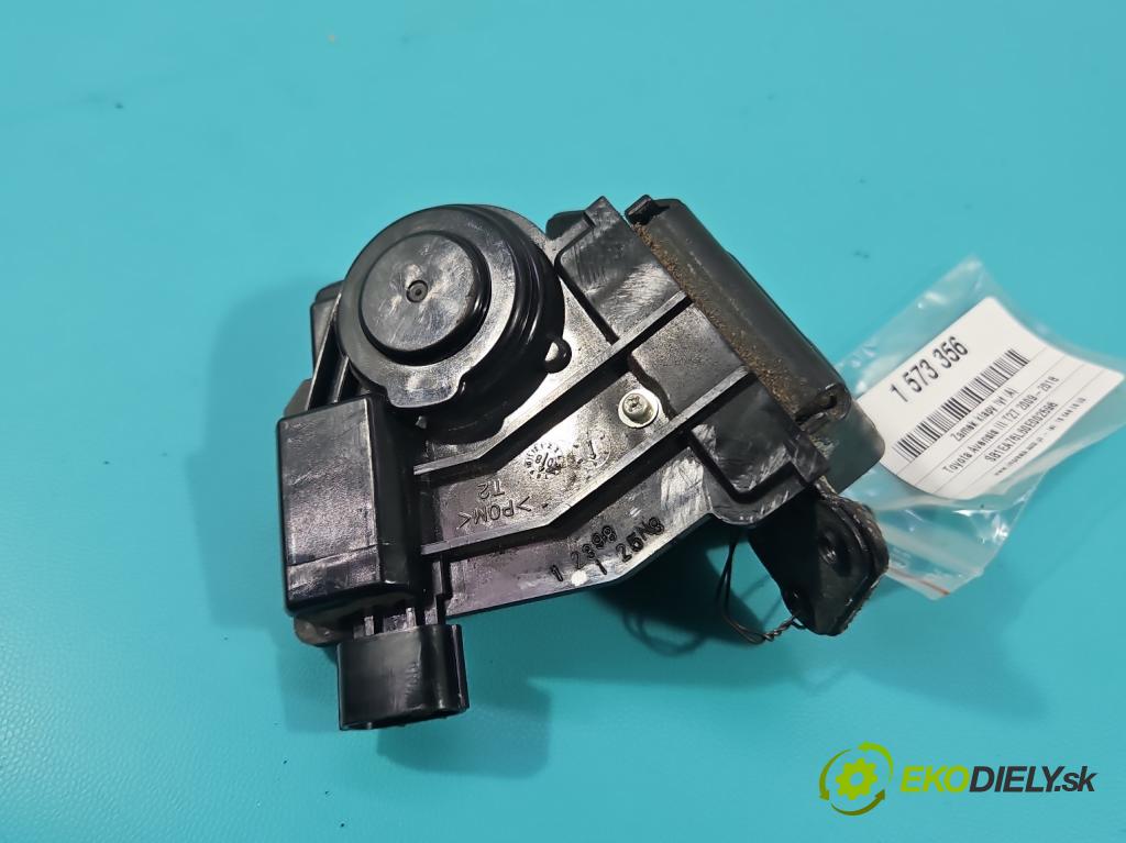 Toyota Avensis III T27 2009-2018 2.2 D4D 150 HP manual 110 kW 2231 cm3 5- zámok kufrové dvere zadné