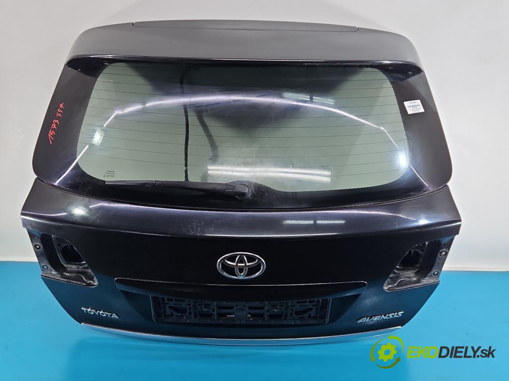 Toyota Avensis III T27 2009-2018 2.2 D4D 150 HP manual 110 kW 2231 cm3 5- zadna kufor  (Kapota zadná (kufor))