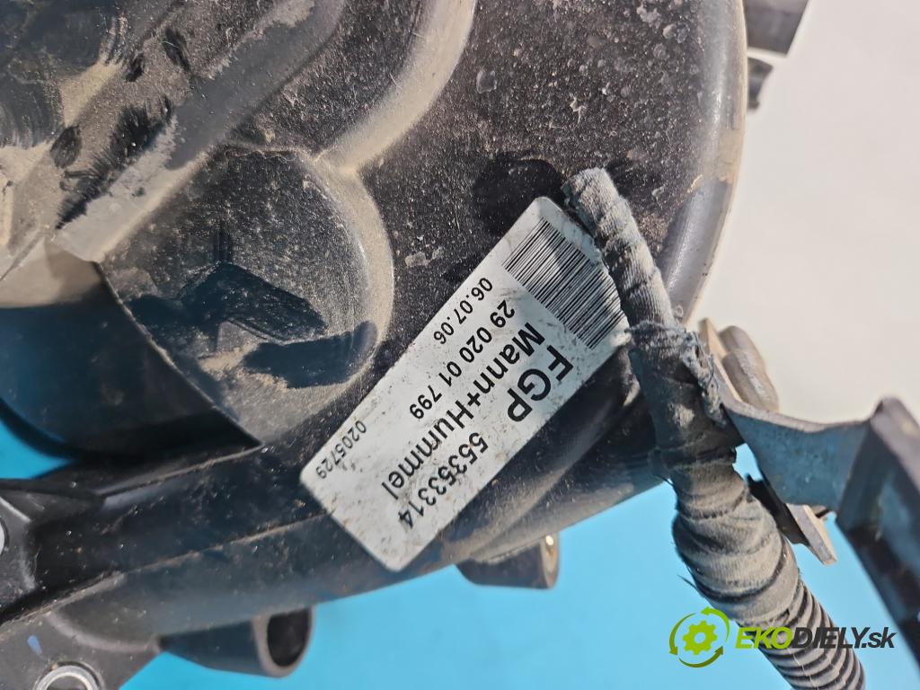 Opel Astra III 2004-2014 1.8 16V 140 HP manual 103 kW 1796 cm3 2- zvod nasávací 55353314 (Sacie potrubie)