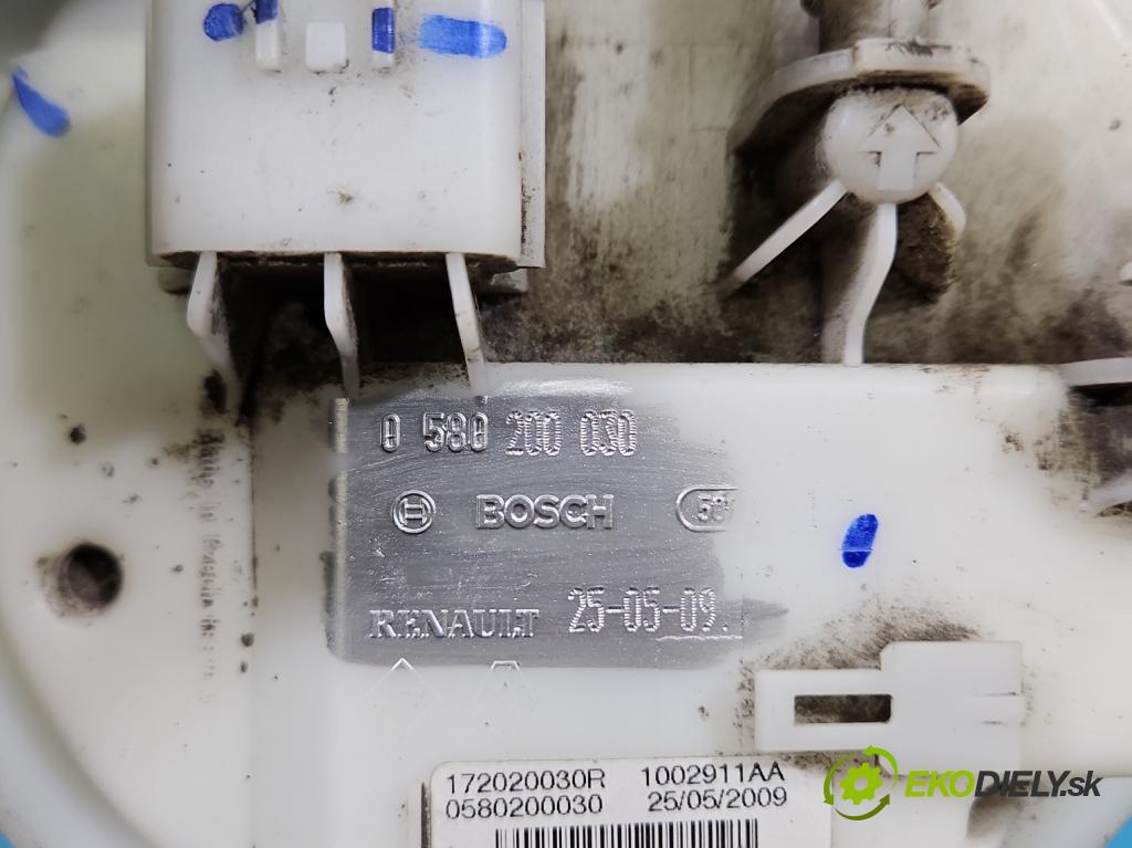 Renault Megane III 2008-2016 2.0 Tce 179KM manual 132 kW 1998 cm3 5- čerpadlo palivo 0580200030