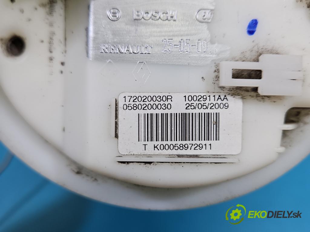Renault Megane III 2008-2016 2.0 Tce 179KM manual 132 kW 1998 cm3 5- čerpadlo palivo 0580200030