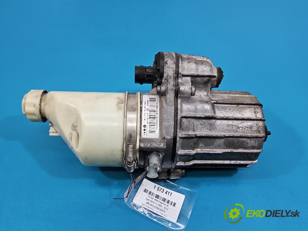 Opel Astra III 2004-2014 1.8 16V 140 HP manual 103 kW 1796 cm3 2- čerpadlo posilovač 13192897 (Servočerpadlo)