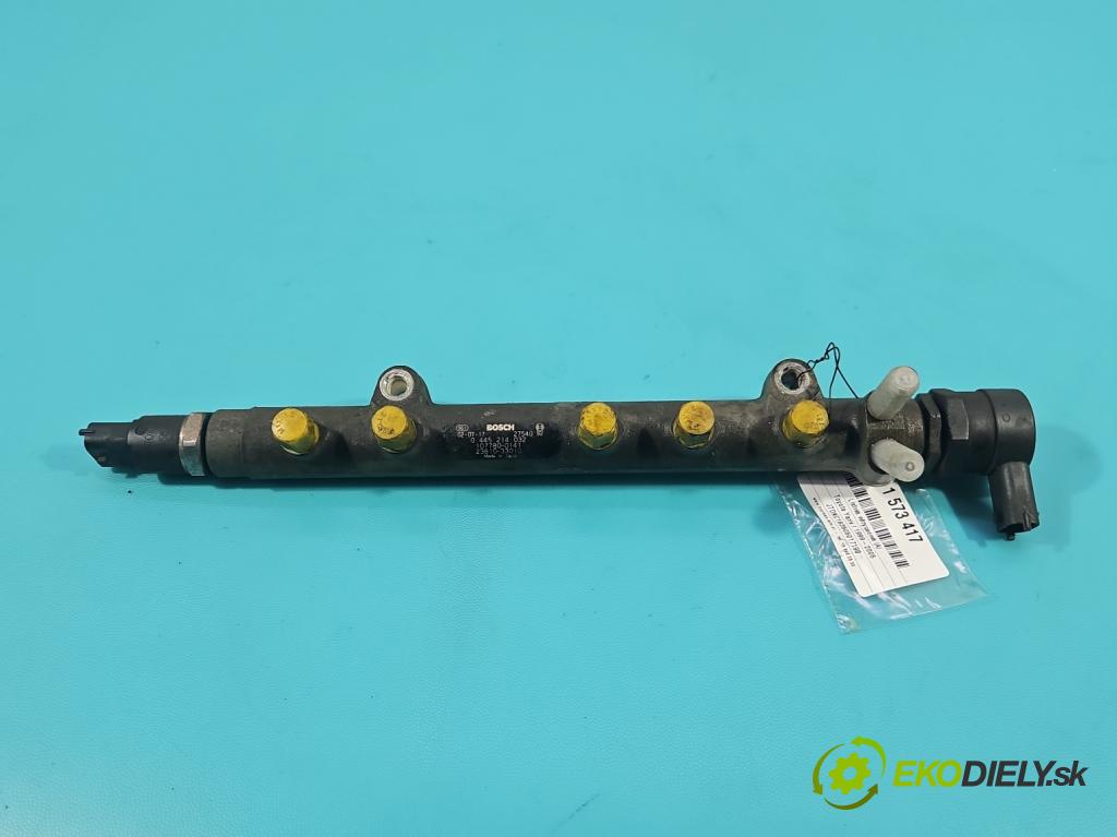 Toyota Yaris I 1999-2005 1.4 D4D 75 HP manual 55 kW 1364 cm3 5- lišta vstrekovacia 0445214032 (Vstrekovacia lišta)