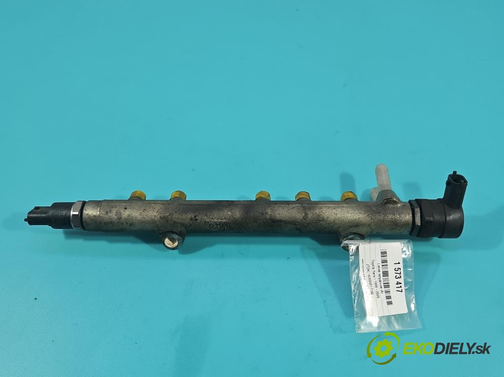 Toyota Yaris I 1999-2005 1.4 D4D 75 HP manual 55 kW 1364 cm3 5- lišta vstrekovacia 0445214032 (Vstrekovacia lišta)