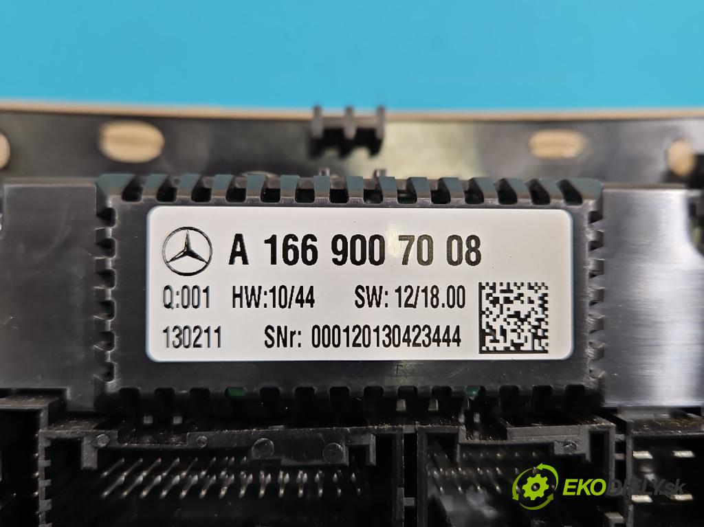 Mercedes GL II X166 2012-2015 4.7 V8 278928 340KM: automatic 250 kW 4663 cm3 5- panel kúrenia A1669007008