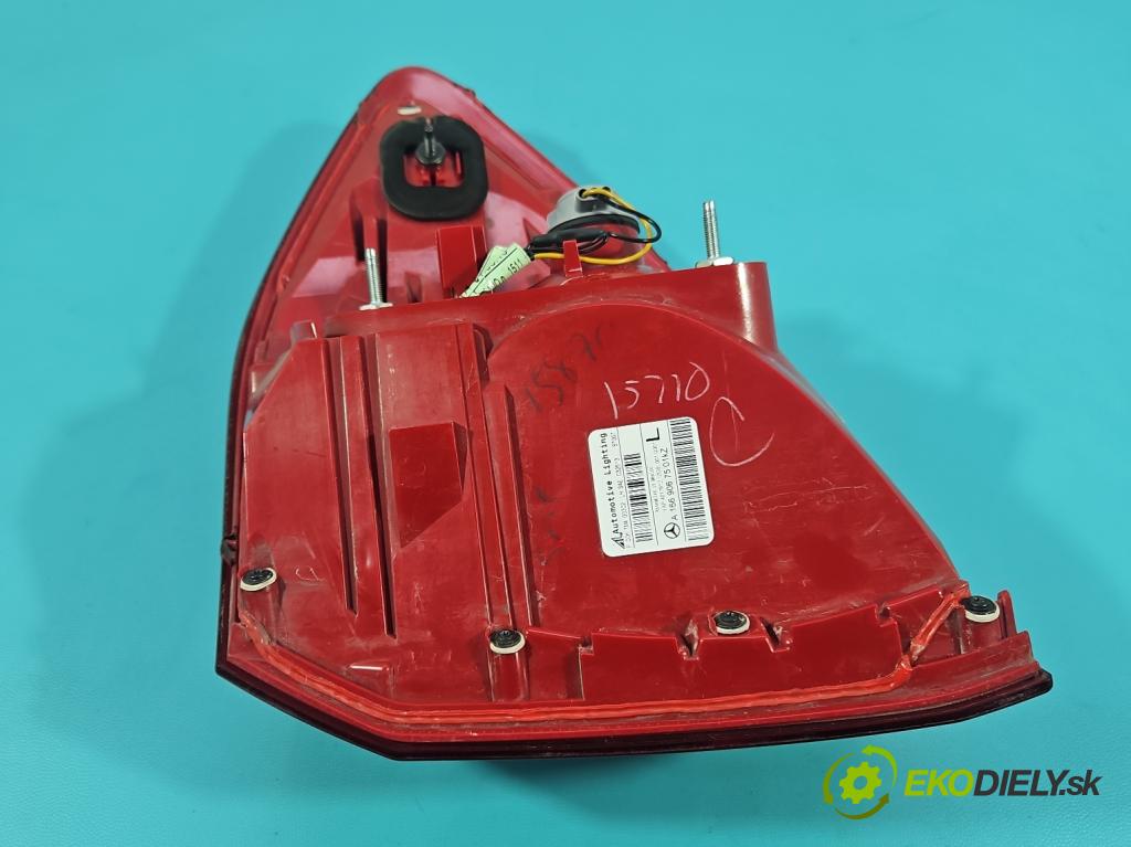 Mercedes GL II X166 2012-2015 4.7 V8 278928 340KM: automatic 250 kW 4663 cm3 5- svetlo / reflektor zadné ľavé A1669067501 (Kľučka dverí ostatné)