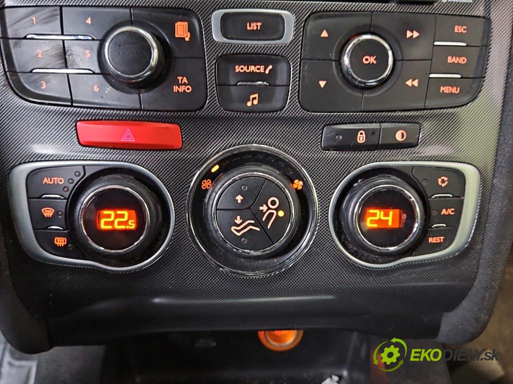 Citroen C4 II 2010-2017 1.6 hdi 111KM manual 82 kW 1560 cm3 5- palubní deska panel topení 9666027477