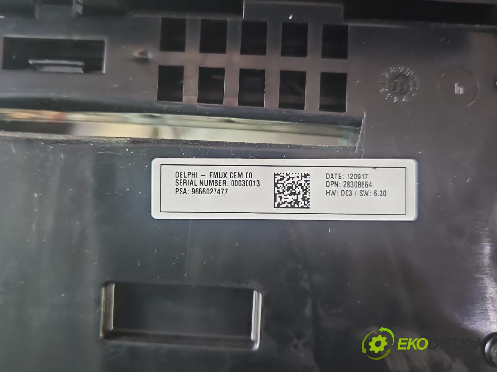 Citroen C4 II 2010-2017 1.6 hdi 111KM manual 82 kW 1560 cm3 5- panel kúrenia 9666027477