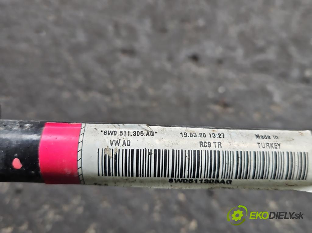 Audi A4 B9 2015-2024 2.0 TDI 190 hp automatic 140 kW 1968 cm3 5- tyč stabilizátoru 8W0511305AG (Přední stabilizátor)