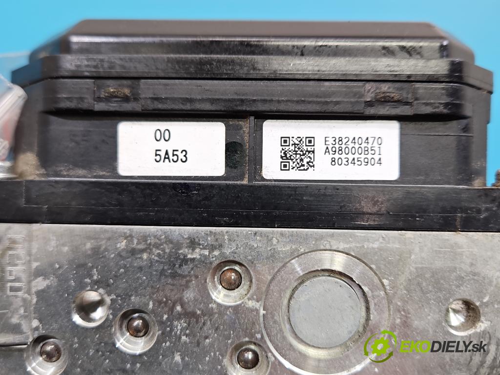 Nissan Juke I 2010-2019 1.5 dci K9K 110 HP manual 81 kW 1461 cm3 5- čerpadlo abs A98000B51 (Pumpa ABS)