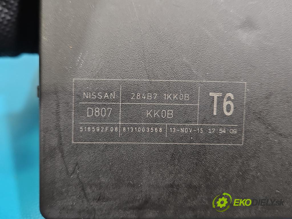 Nissan Juke I 2010-2019 1.5 dci K9K 110 HP manual 81 kW 1461 cm3 5- riadiaca jednotka ostatné 284B7-1KK0B