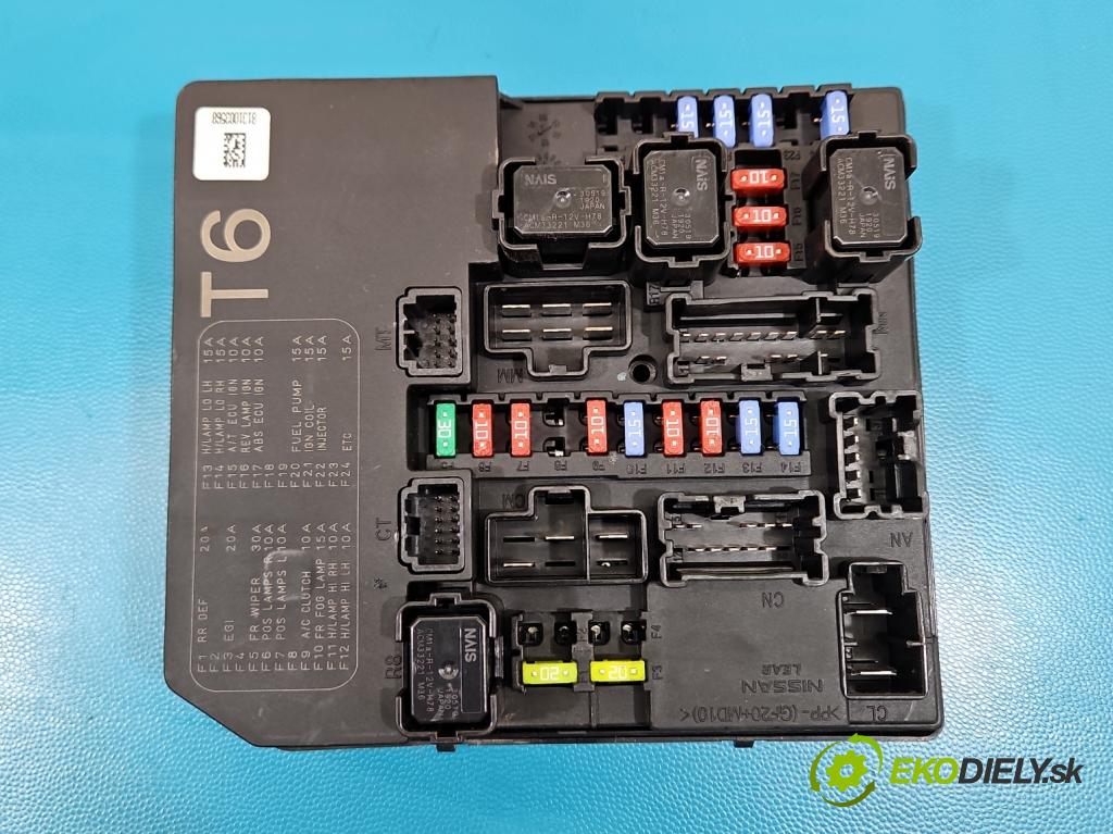 Nissan Juke I 2010-2019 1.5 dci K9K 110 HP manual 81 kW 1461 cm3 5- riadiaca jednotka ostatné 284B7-1KK0B