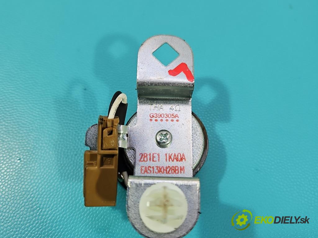 Nissan Juke I 2010-2019 1.5 dci K9K 110 HP manual 81 kW 1461 cm3 5- Reproduktor 281E1-1KA0A