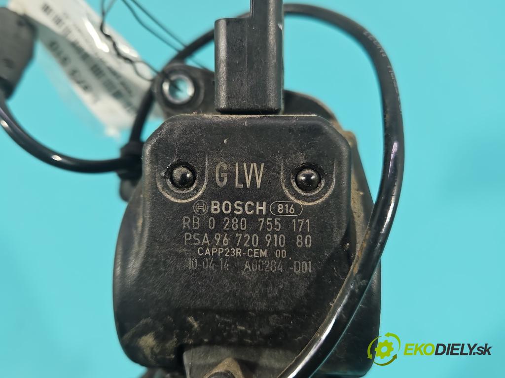 Peugeot 407 1.6 hdi 109 HP manual 80 kW 1560 cm3 5- pedal plyn potenciometr: 0280755171