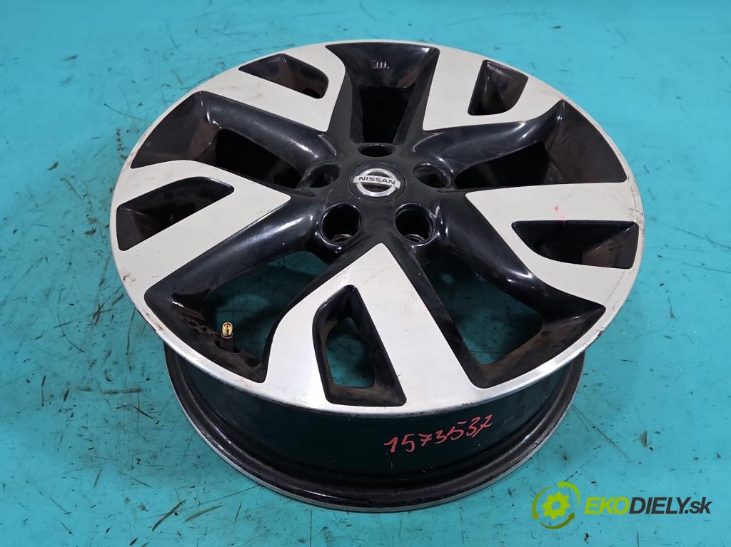 Nissan Juke I 2010-2019 1.5 dci 110 hp manual 81 kW 1461 cm3 5- Felga hliník 18" komplet 40300-BX80A